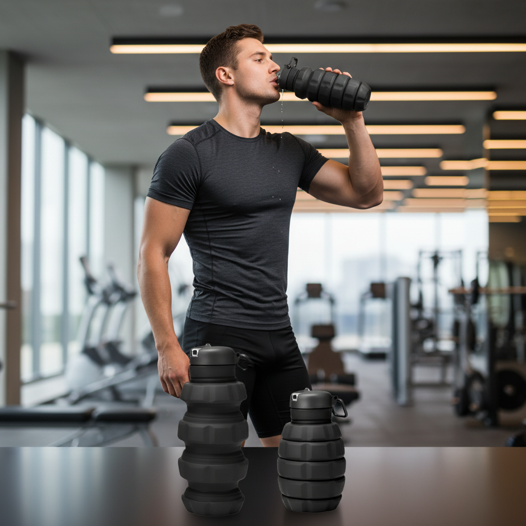 Stand Out at the Gym, Stay Hydrated in Style, and Go Green – Grenade Camouflage Neon Shake Bottle 500ml | Custom Eco Water Bottle