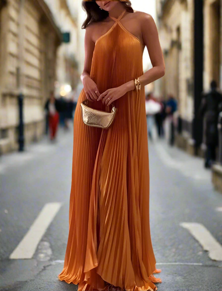 Sexy Boho Halter Evening Dresses | Backless Party Gowns Canada
