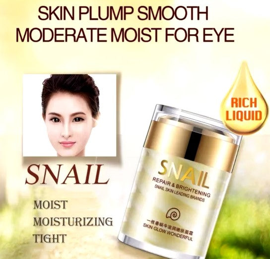 Snail Collagen Face Cream Whitening Moisture Anti Aging Facial Firming Cream