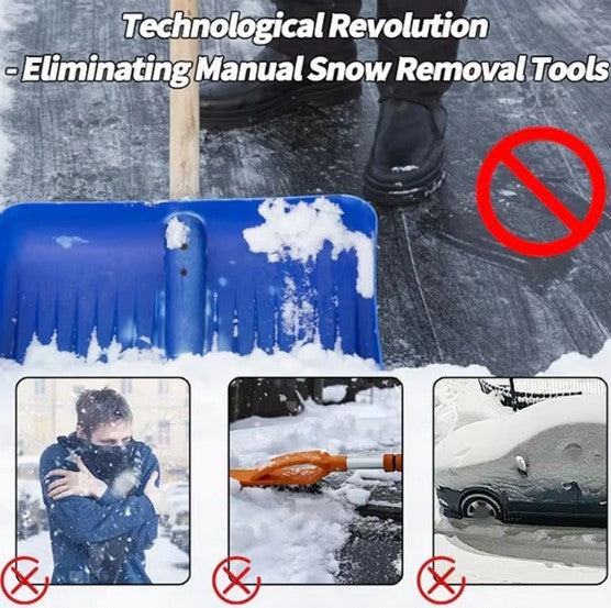 NO SNOW -Get rid of ice and snow on your car windows quickly and safely